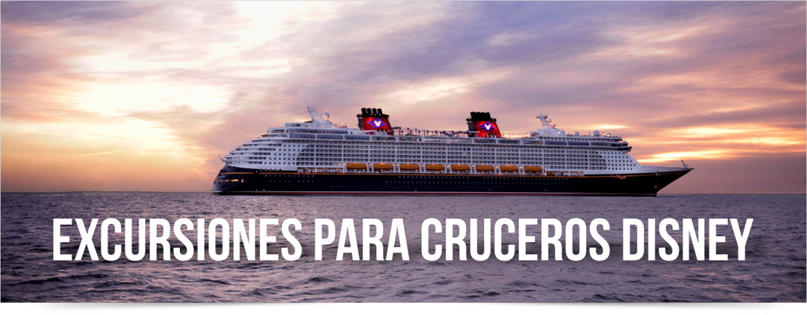 EXCURSIONES CRUCEROS DISNEY